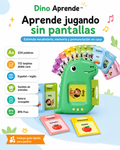Dino Aprende™ – Kit Educativo Bilingüe Sin Pantallas para Niños