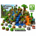 Set Magnético de Construcción PixelCraft™ 87 Piezas